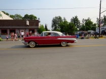 Every parade needs a classic car.